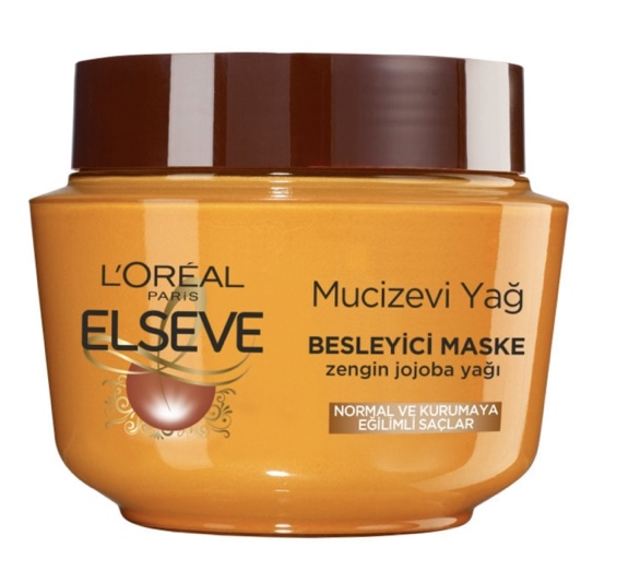 ماسک مو لورآل مدل Mucizevi Yag مخصوص موهای معمولی و خشک 300 میل
